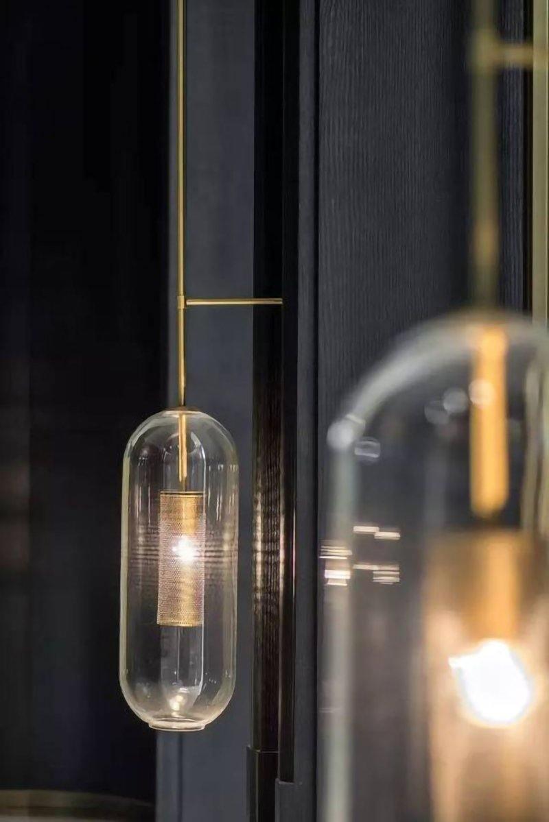 Adan Moderne Minimaliste Verre Applique Murale