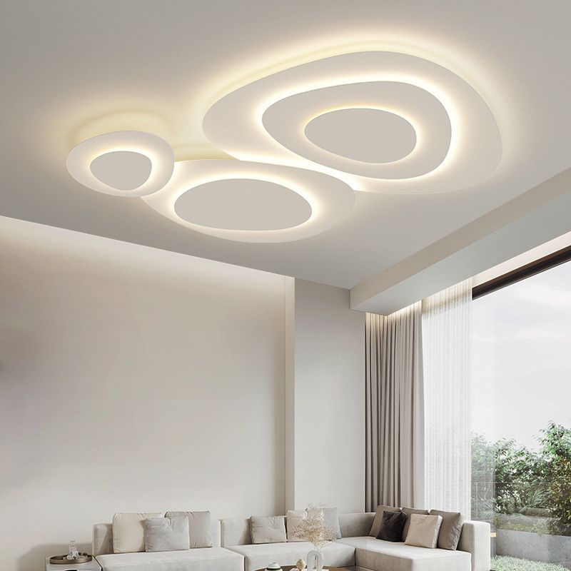 Luminaire Jurel Plafonnier Nuage Blanc Chambre A Couche