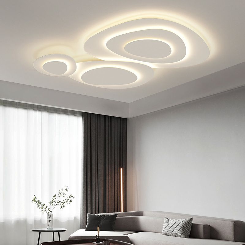 Luminaire Jurel Plafonnier Nuage Blanc Chambre A Couche