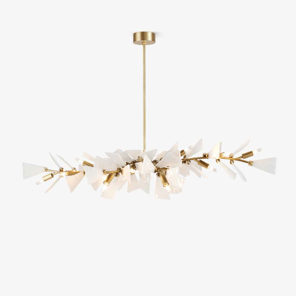 Luminaire en verre Samuel Lustre en Verre de Luxe
