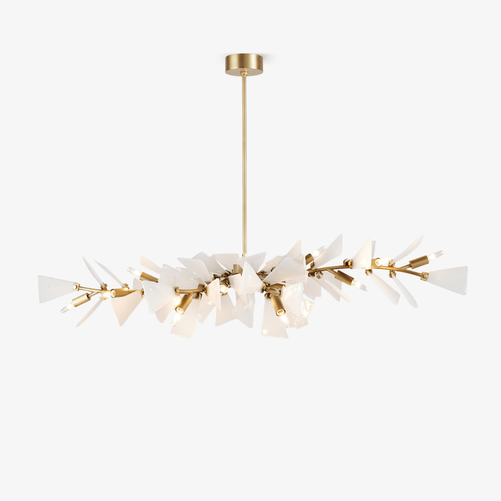 Luminaire en verre Samuel Lustre en Verre de Luxe