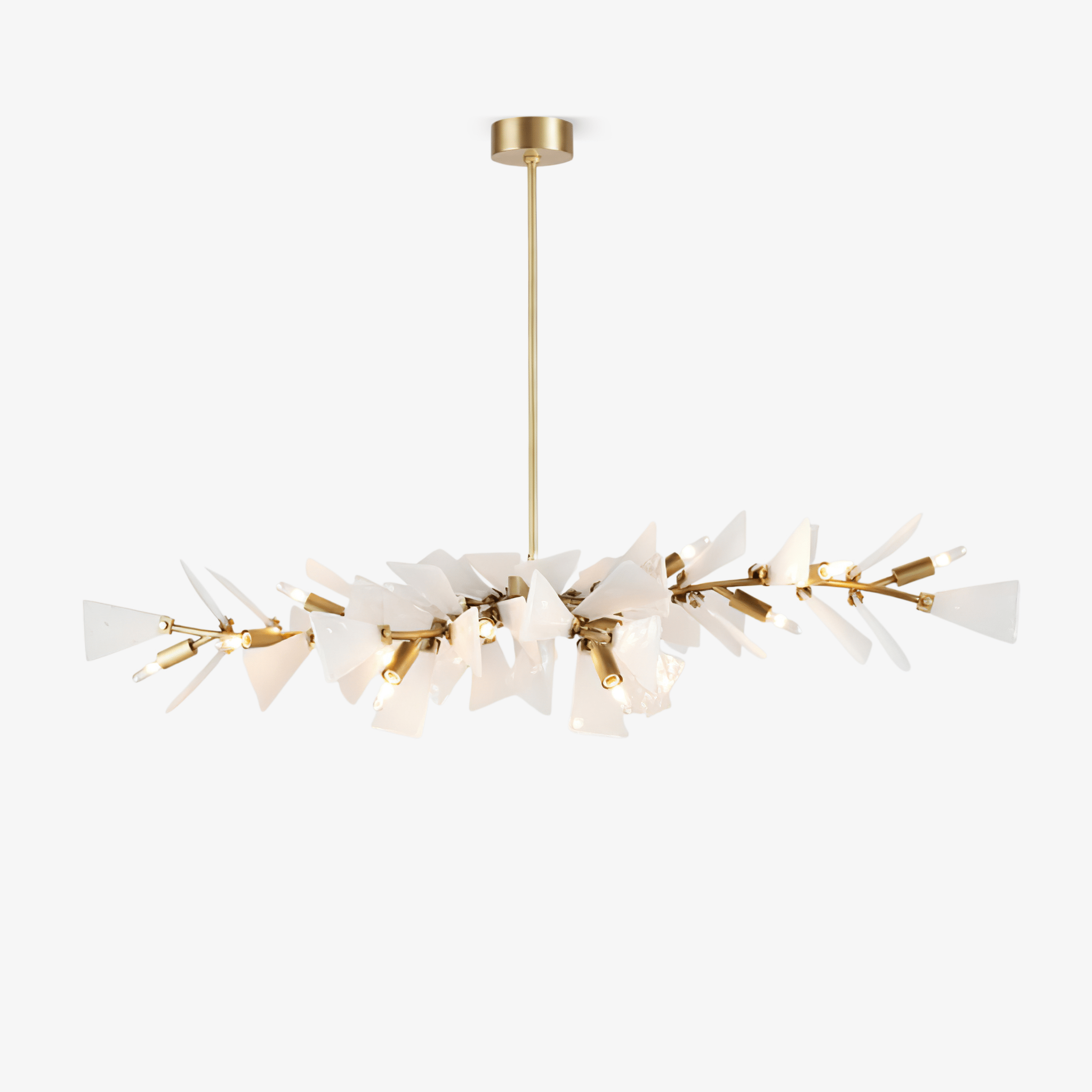 Luminaire en verre Samuel Lustre en Verre de Luxe