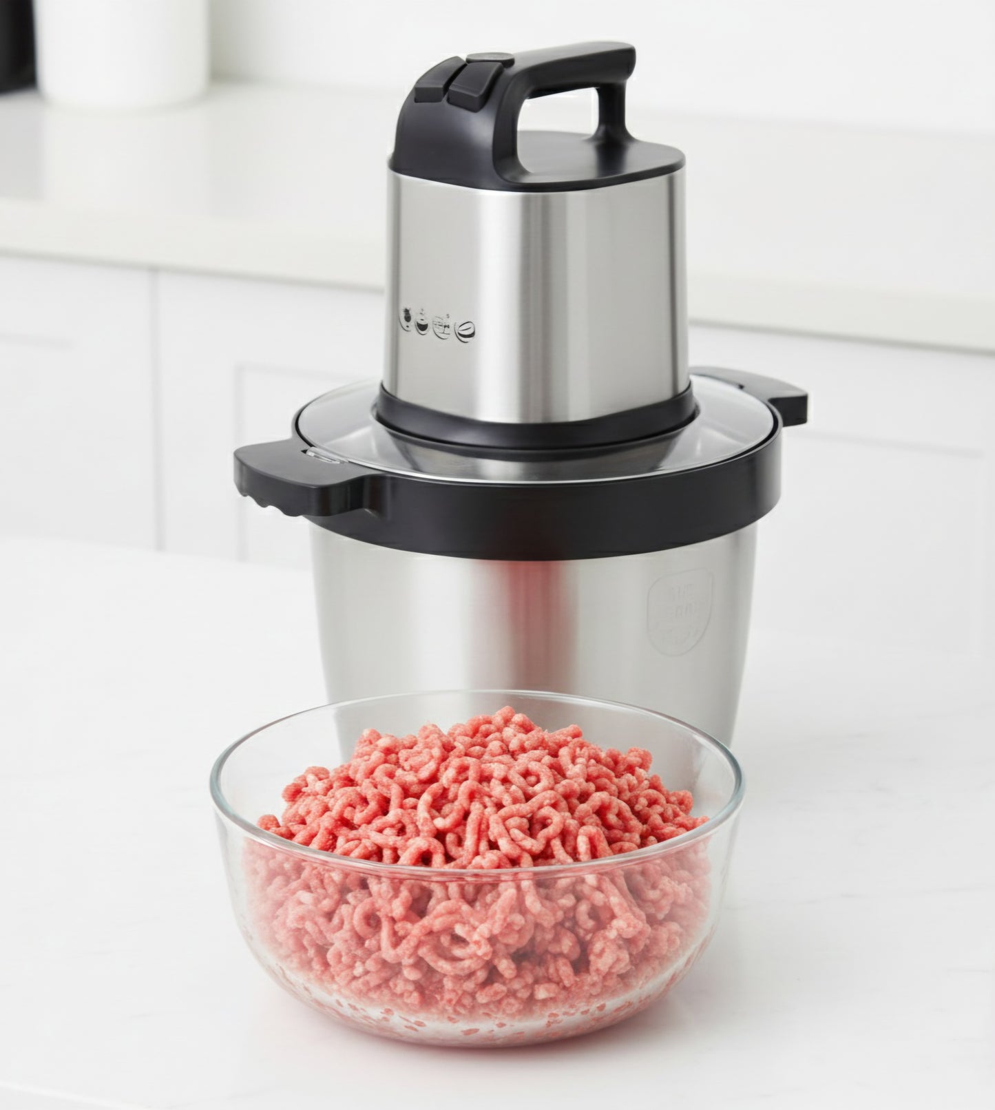 Hachoir à Viande Électrique Inox – 1500 W