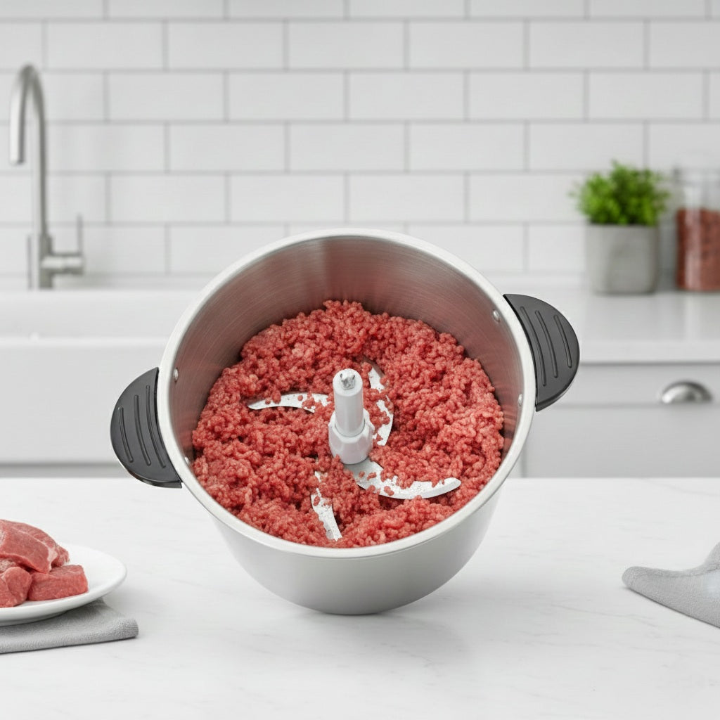 Hachoir à Viande Électrique Inox – 1500 W