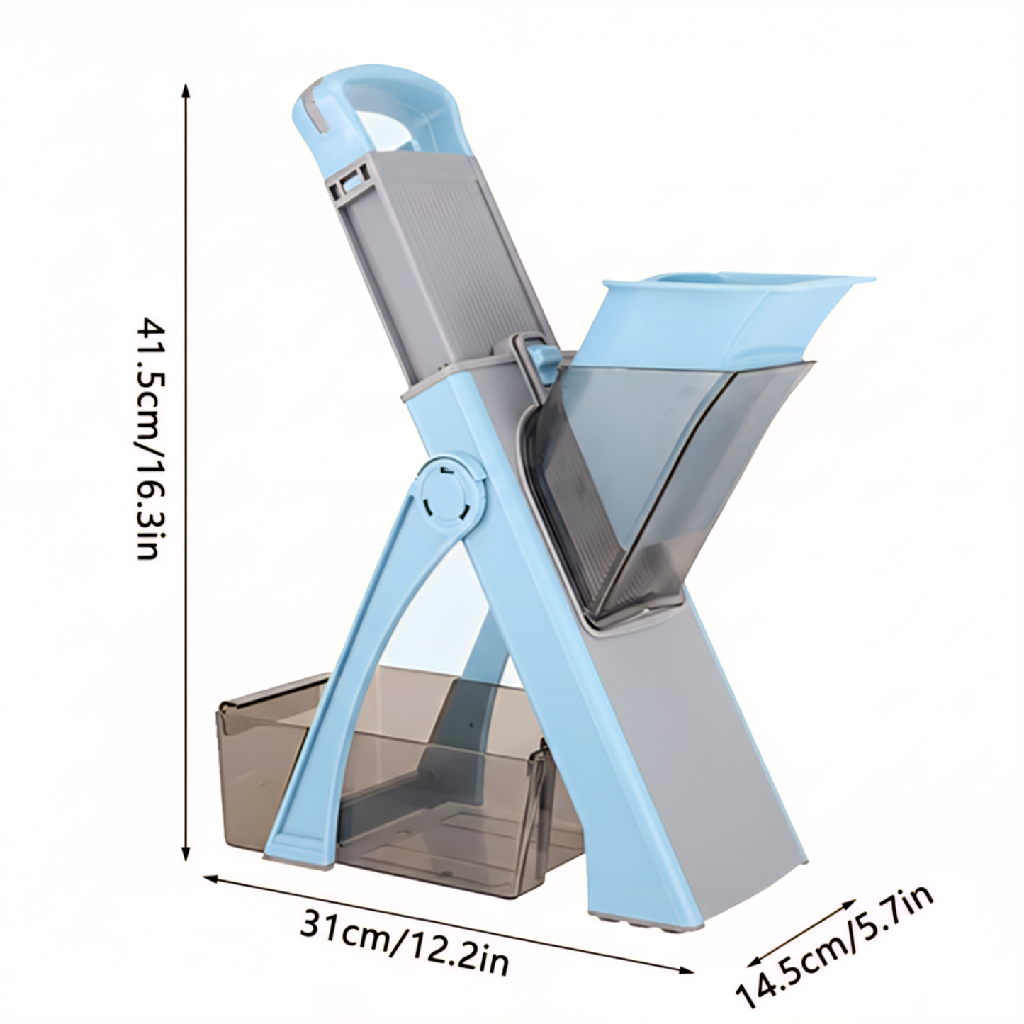 Mandoline de Cuisine avec Lames Inox – Découpe Réglable
