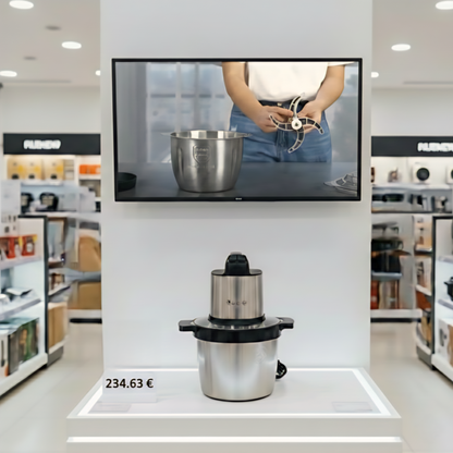 Hachoir à Viande Électrique Inox – 1500 W