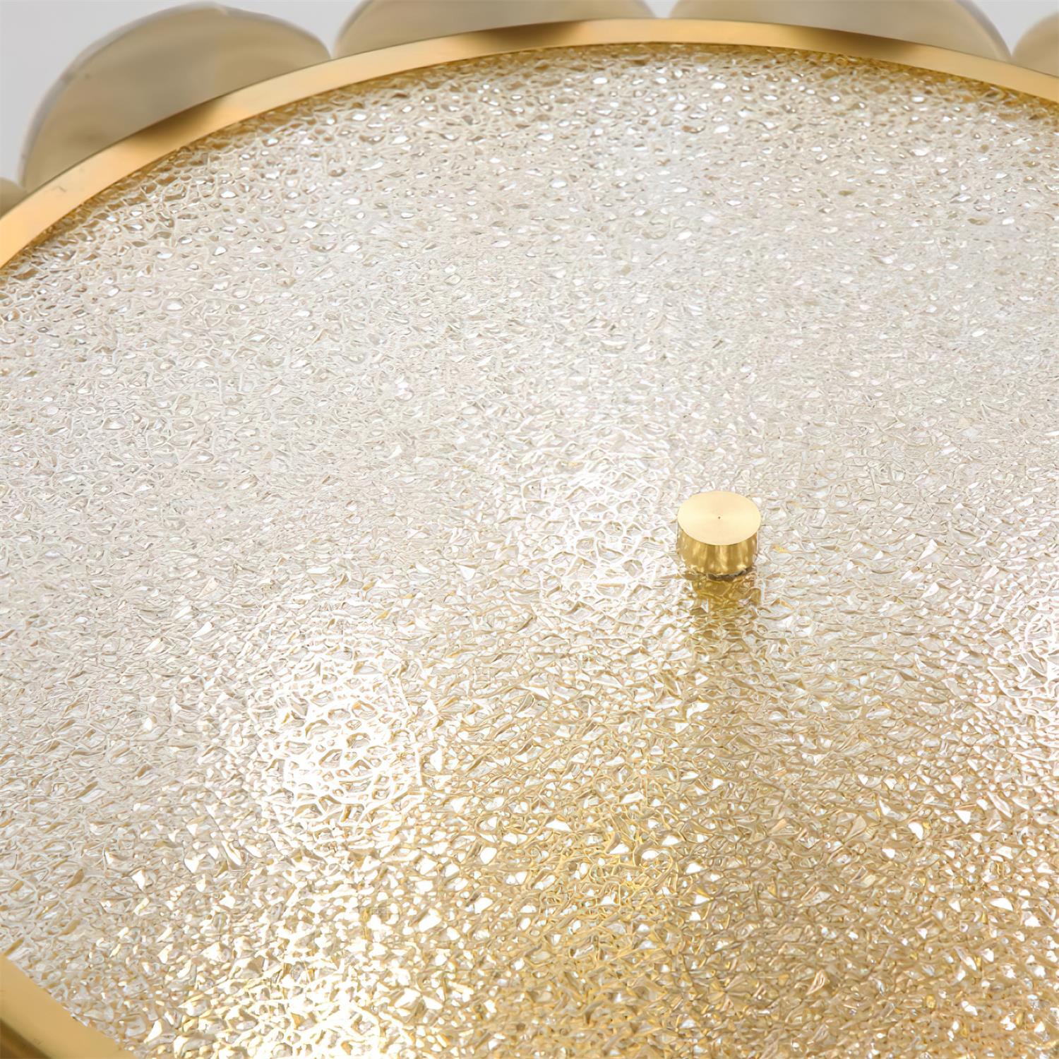 Abella Plafonnier Fleurs Pétales en Céramique