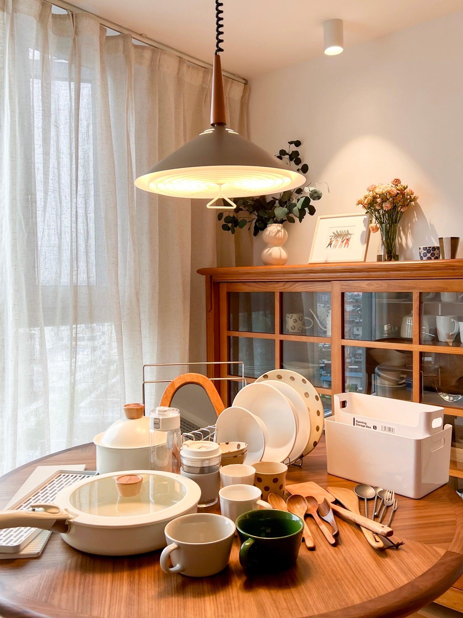 Agnes Lampe Suspension Rétro de Style Moderne Minimaliste