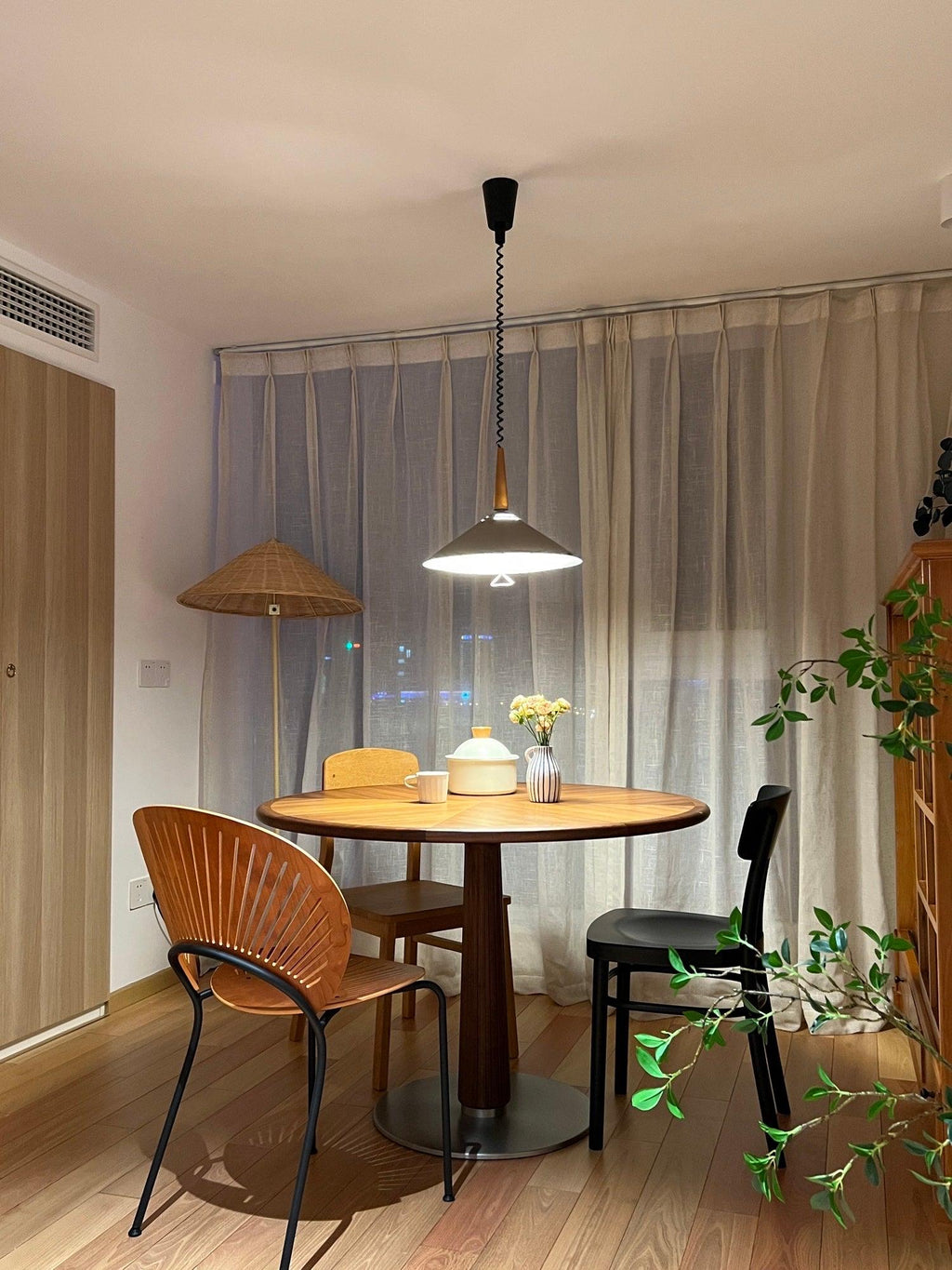 Suspension Agnes Lampe Suspension Rétro de Style Moderne Minimaliste