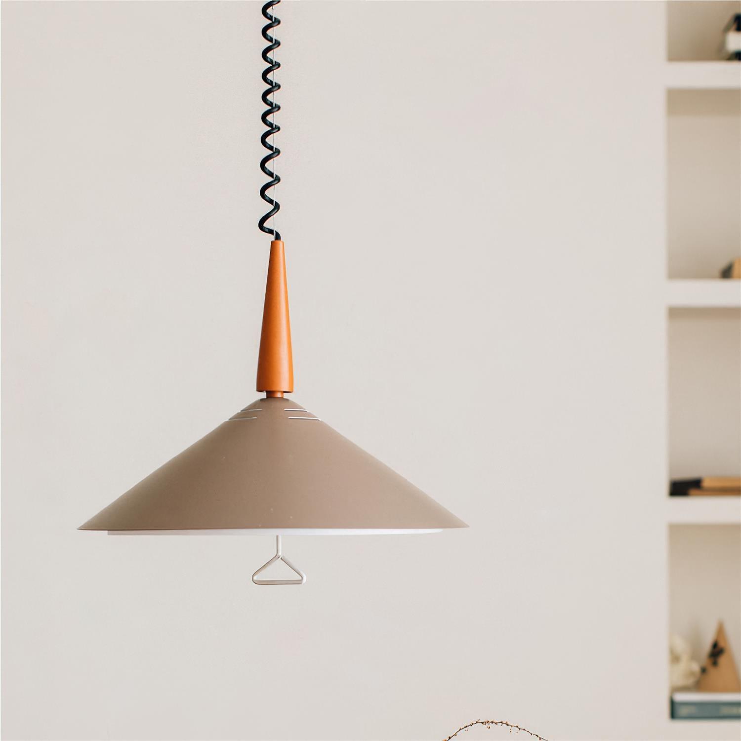 Agnes Lampe Suspension Rétro de Style Moderne Minimaliste