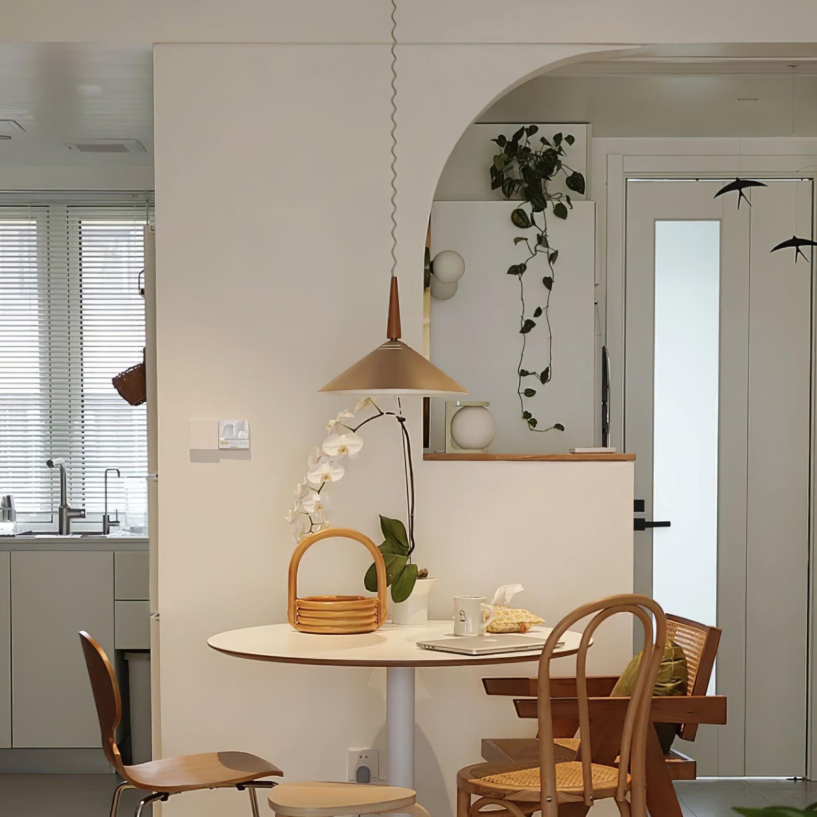 Suspension Agnes Lampe Suspension Rétro de Style Moderne Minimaliste