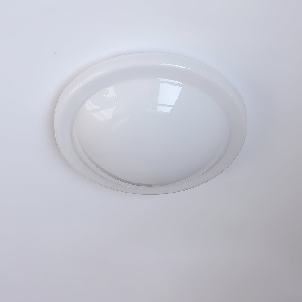 Luminaire en verre Aire Plafonnier Encastré Verre Dôme Minimaliste