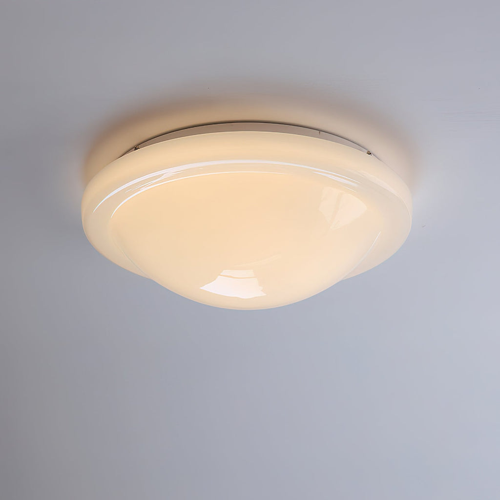 Luminaire en verre Aire Plafonnier Encastré Verre Dôme Minimaliste