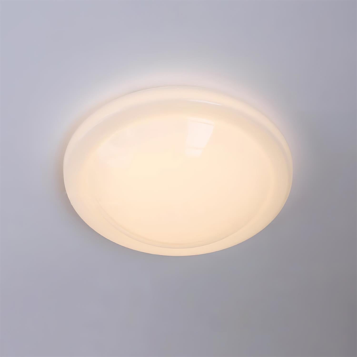 Luminaire en verre Aire Plafonnier Encastré Verre Dôme Minimaliste