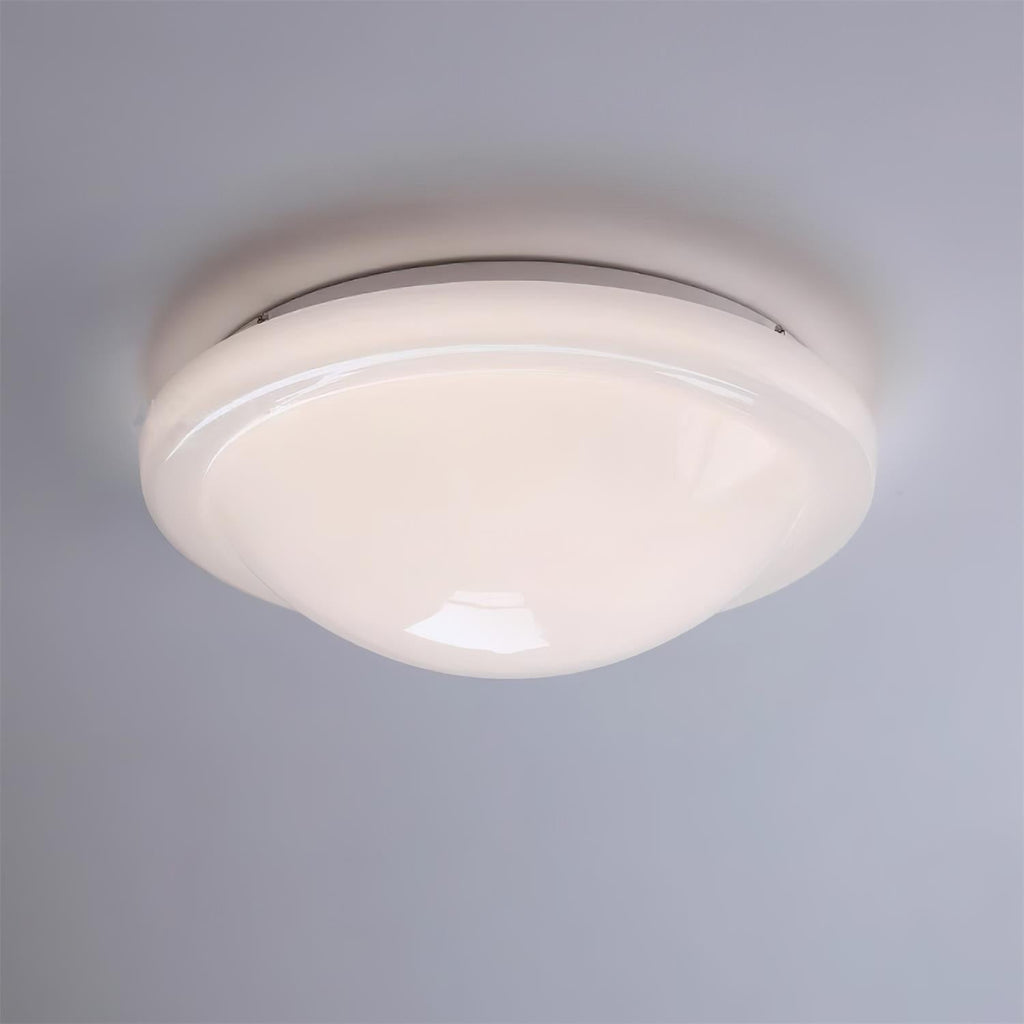 Luminaire en verre Aire Plafonnier Encastré Verre Dôme Minimaliste