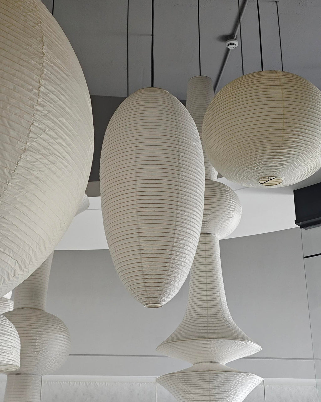 Akari Modern Rice Paper Pendant Lamp