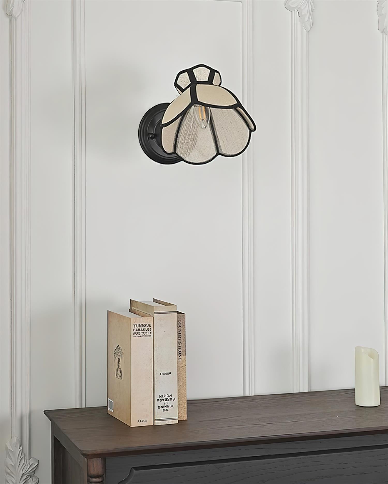 Alessio Applique Murale Fleurs Festonnées