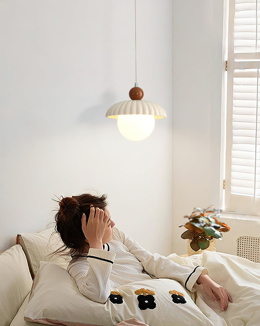 Alien Suspension Moderne en Verre