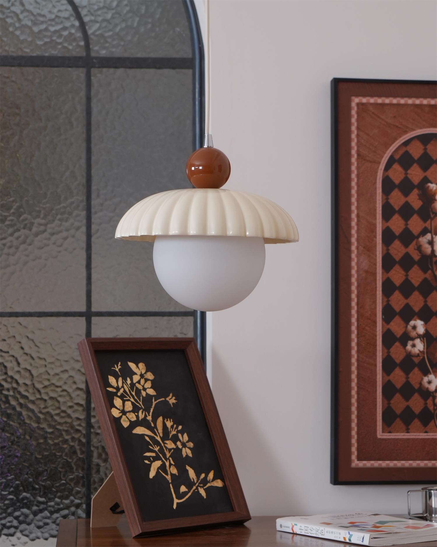 Alien Suspension Moderne en Verre