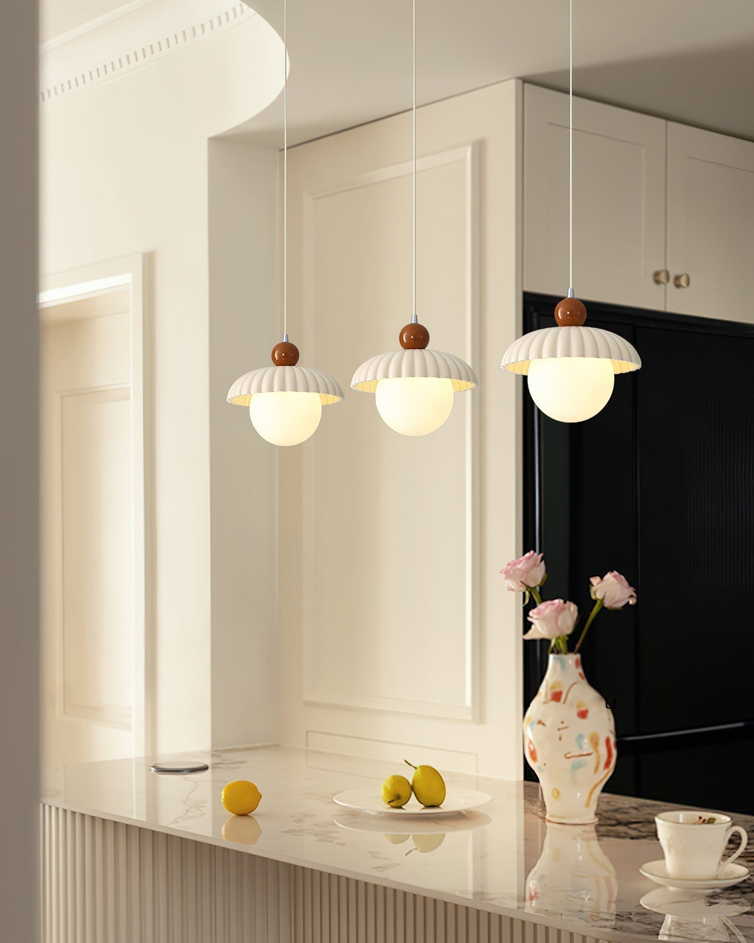 Alien Suspension Moderne en Verre