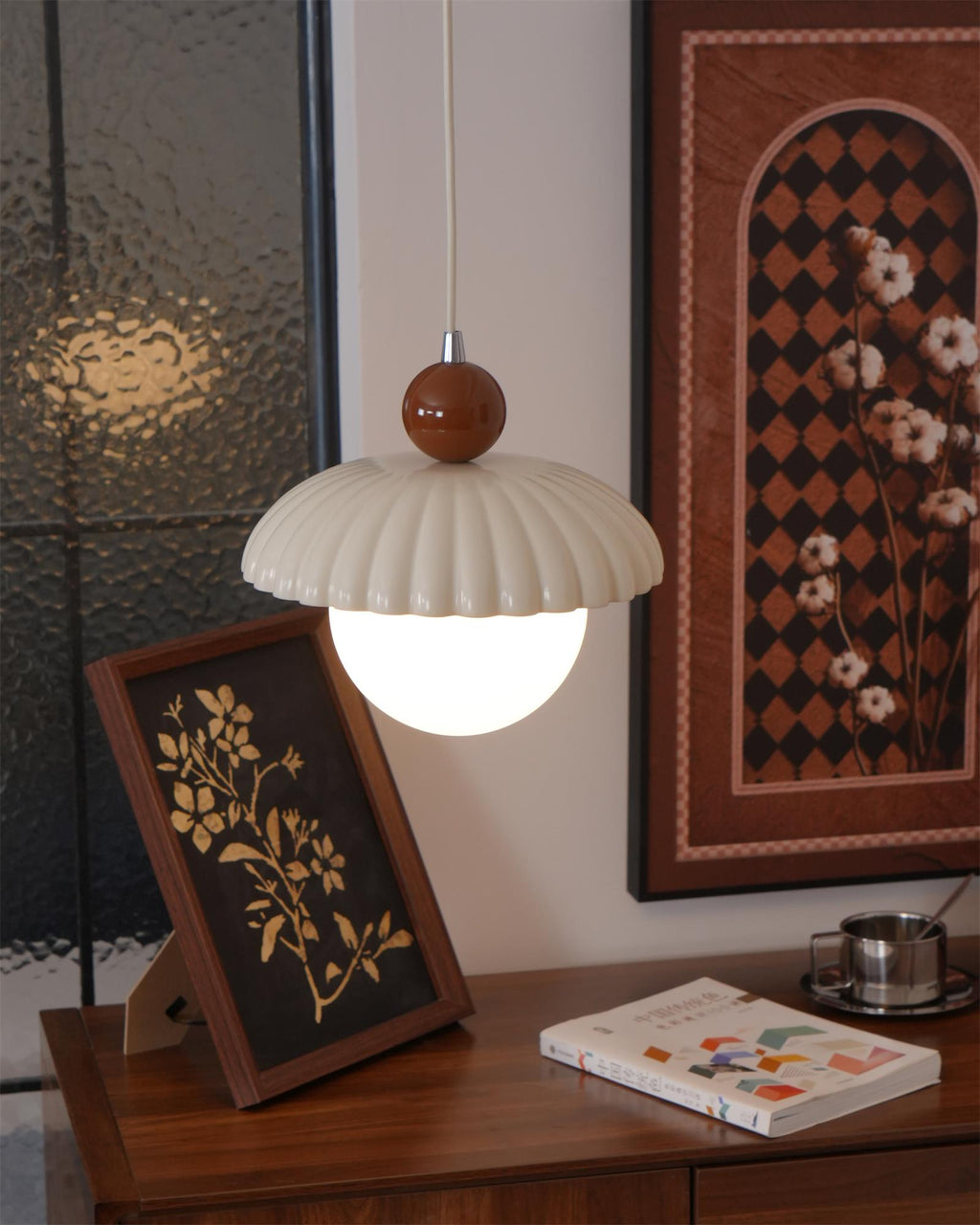 Alien Suspension Moderne en Verre