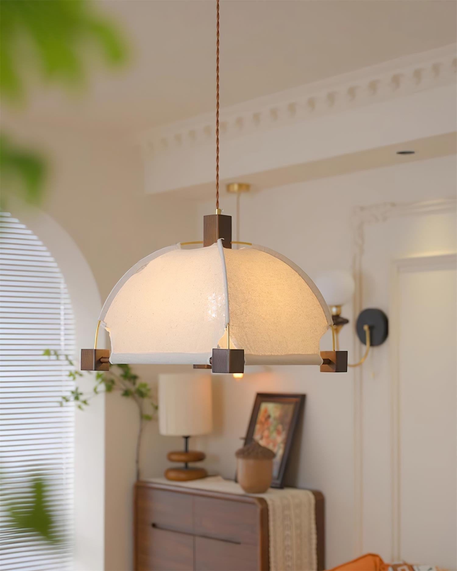 Suspension Allegra Suspension Tissu Cadre Minimaliste