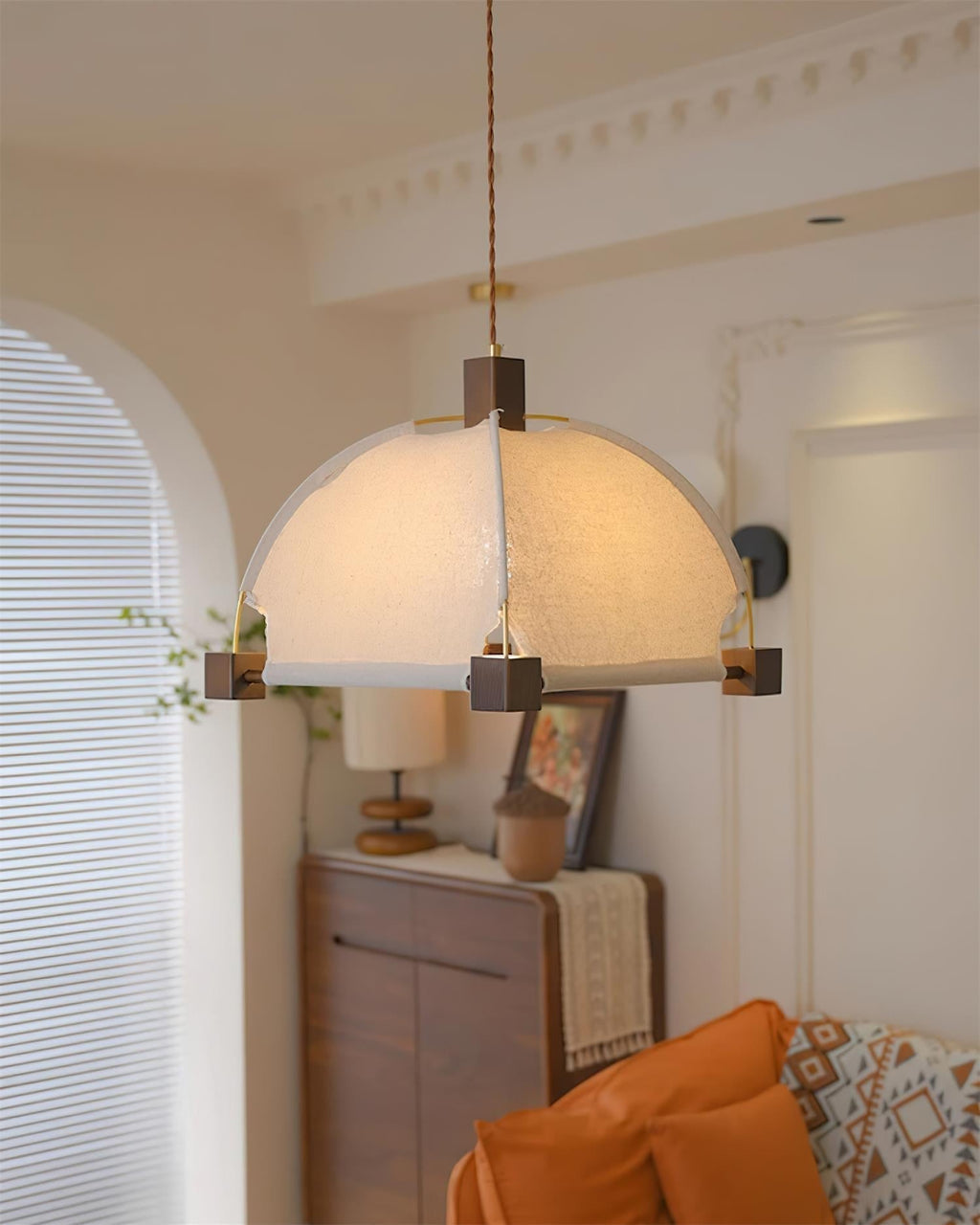 Suspension Allegra Suspension Tissu Cadre Minimaliste