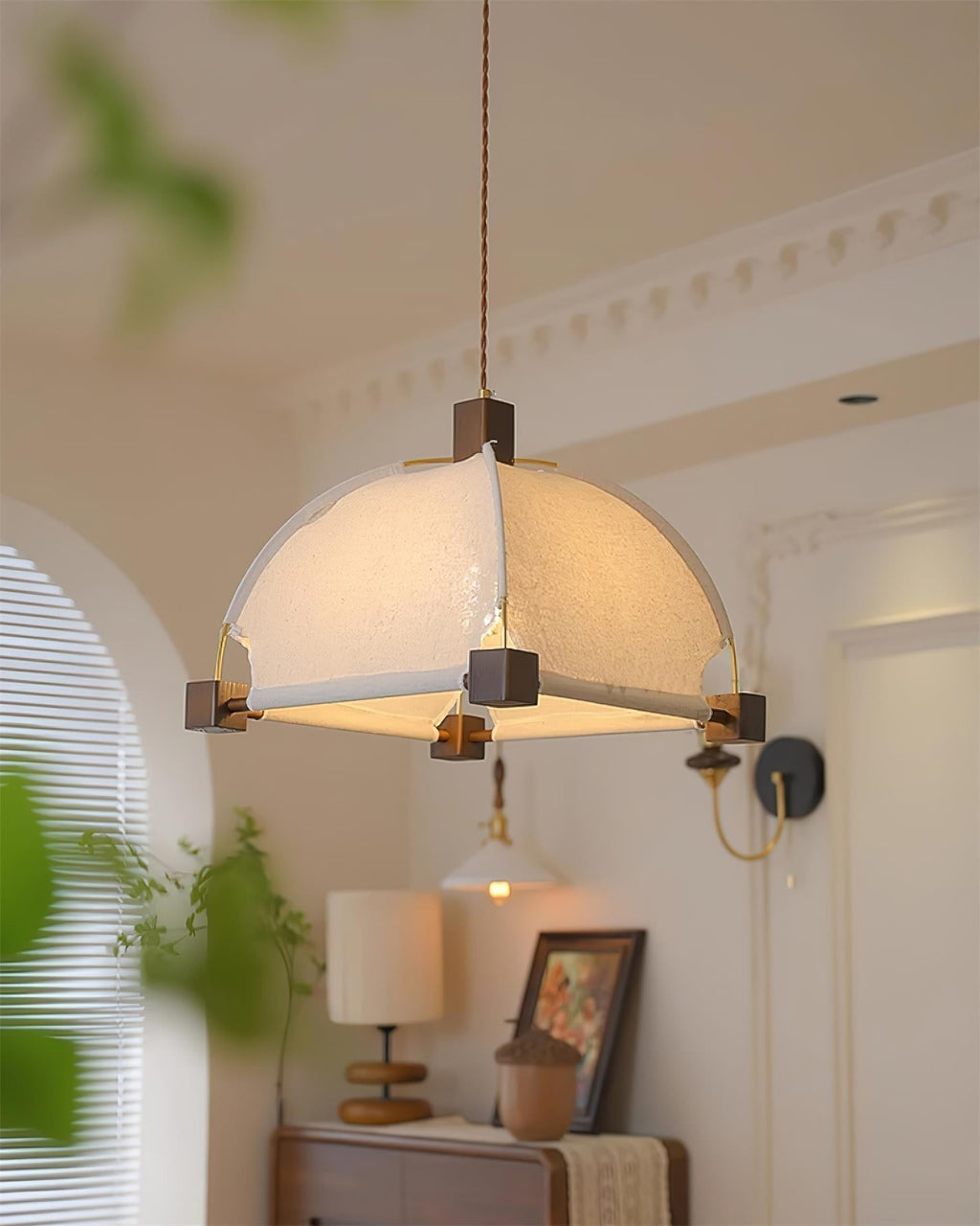 Suspension Allegra Suspension Tissu Cadre Minimaliste
