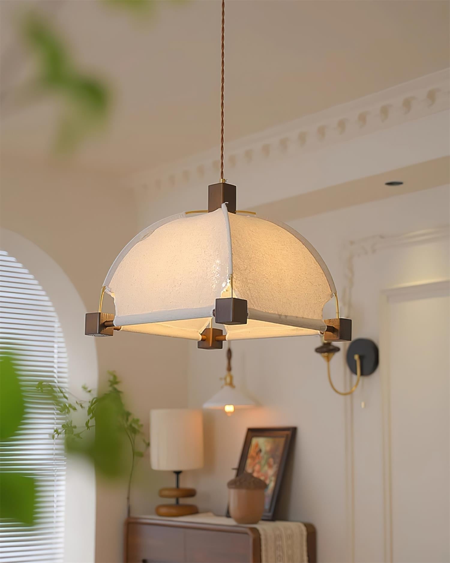 Suspension Allegra Suspension Tissu Cadre Minimaliste