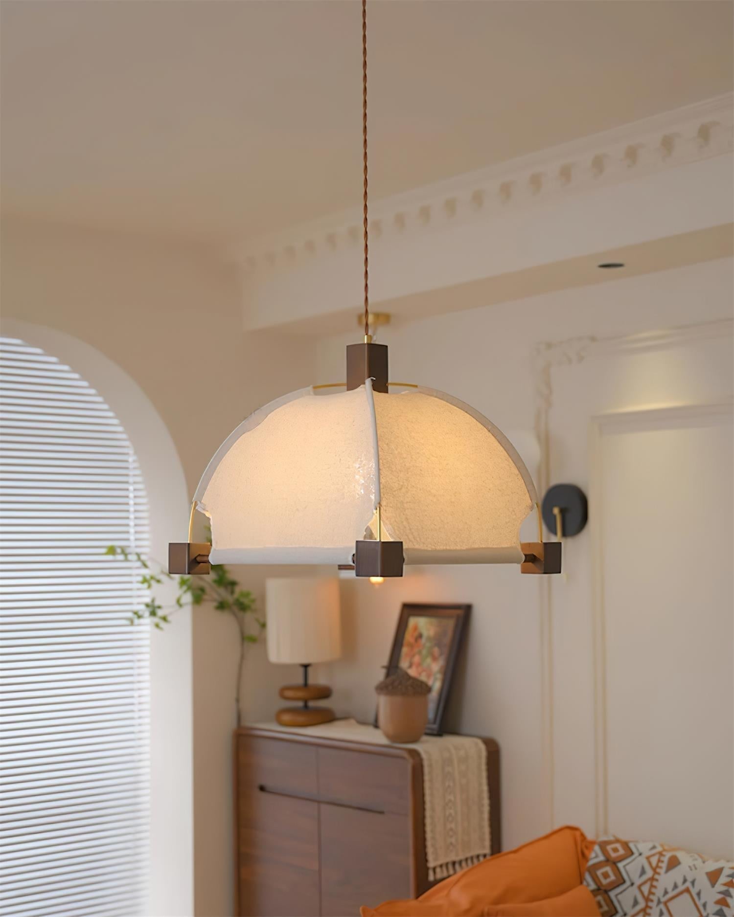 Suspension Allegra Suspension Tissu Cadre Minimaliste
