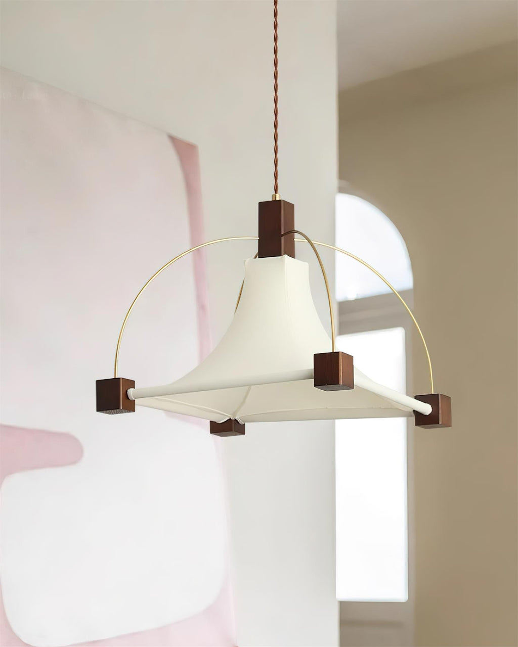 Suspension Allegra Suspension Tissu Cadre Minimaliste