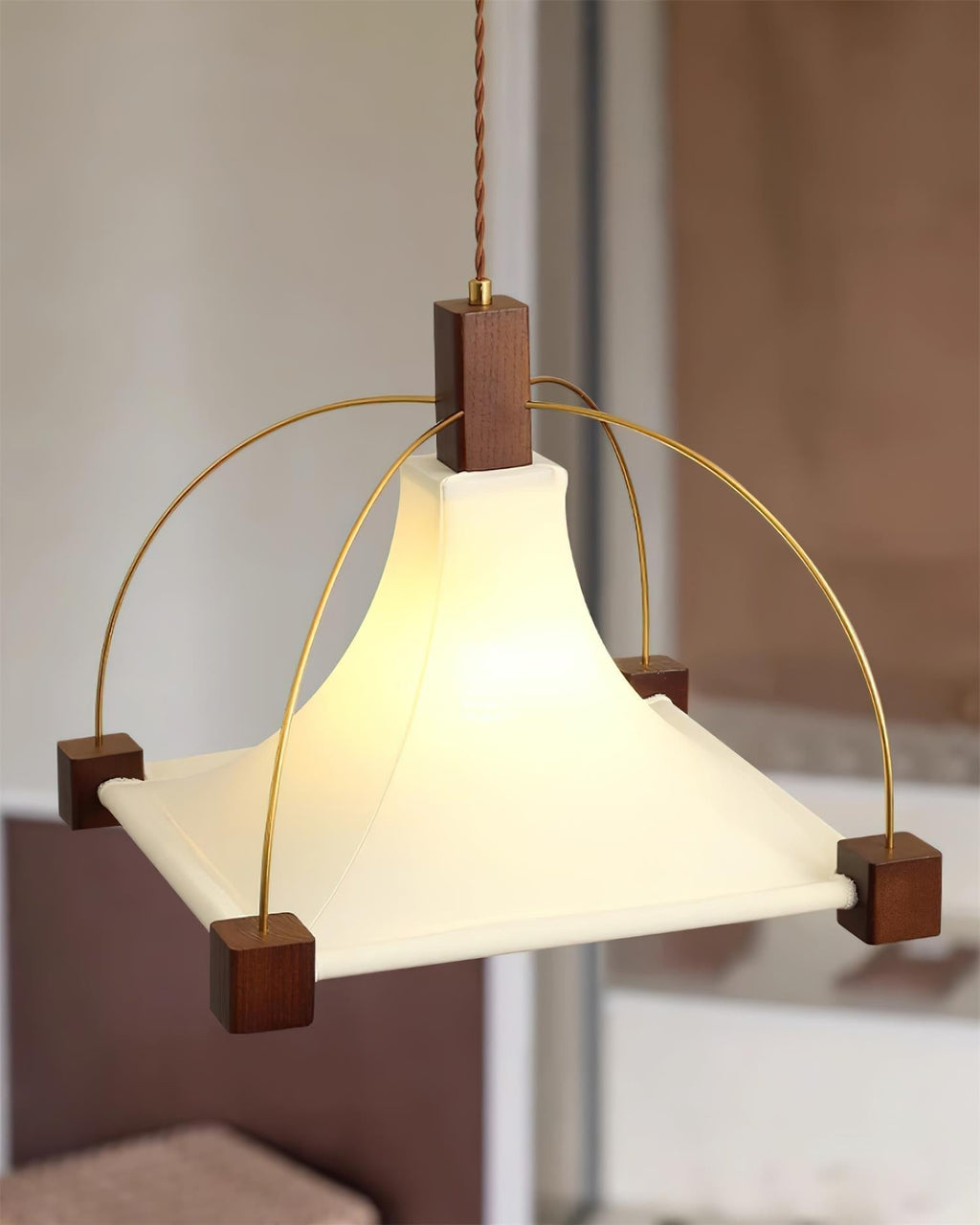 Suspension Allegra Suspension Tissu Cadre Minimaliste