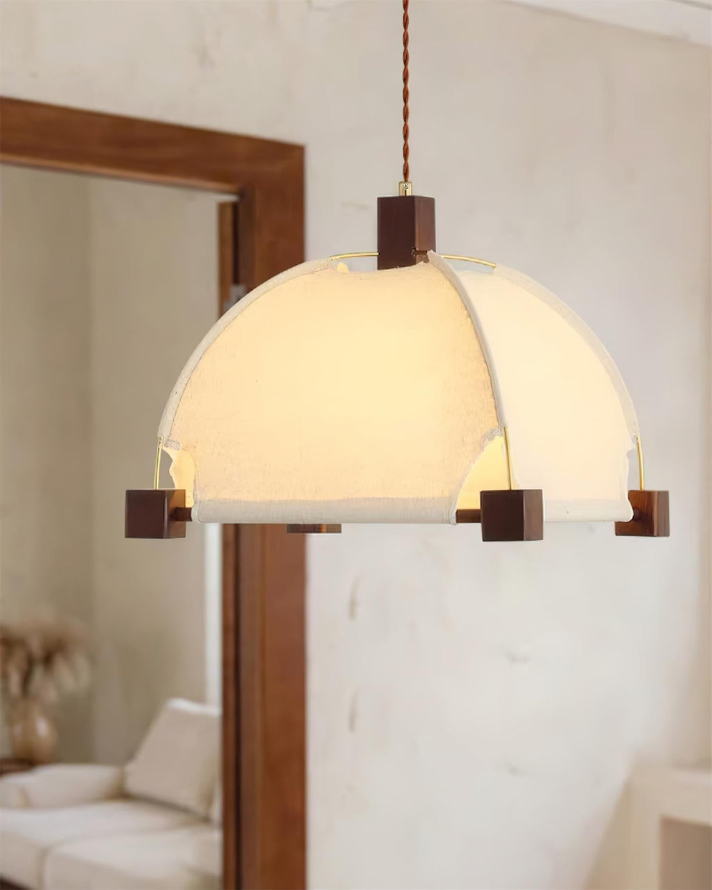 Suspension Allegra Suspension Tissu Cadre Minimaliste