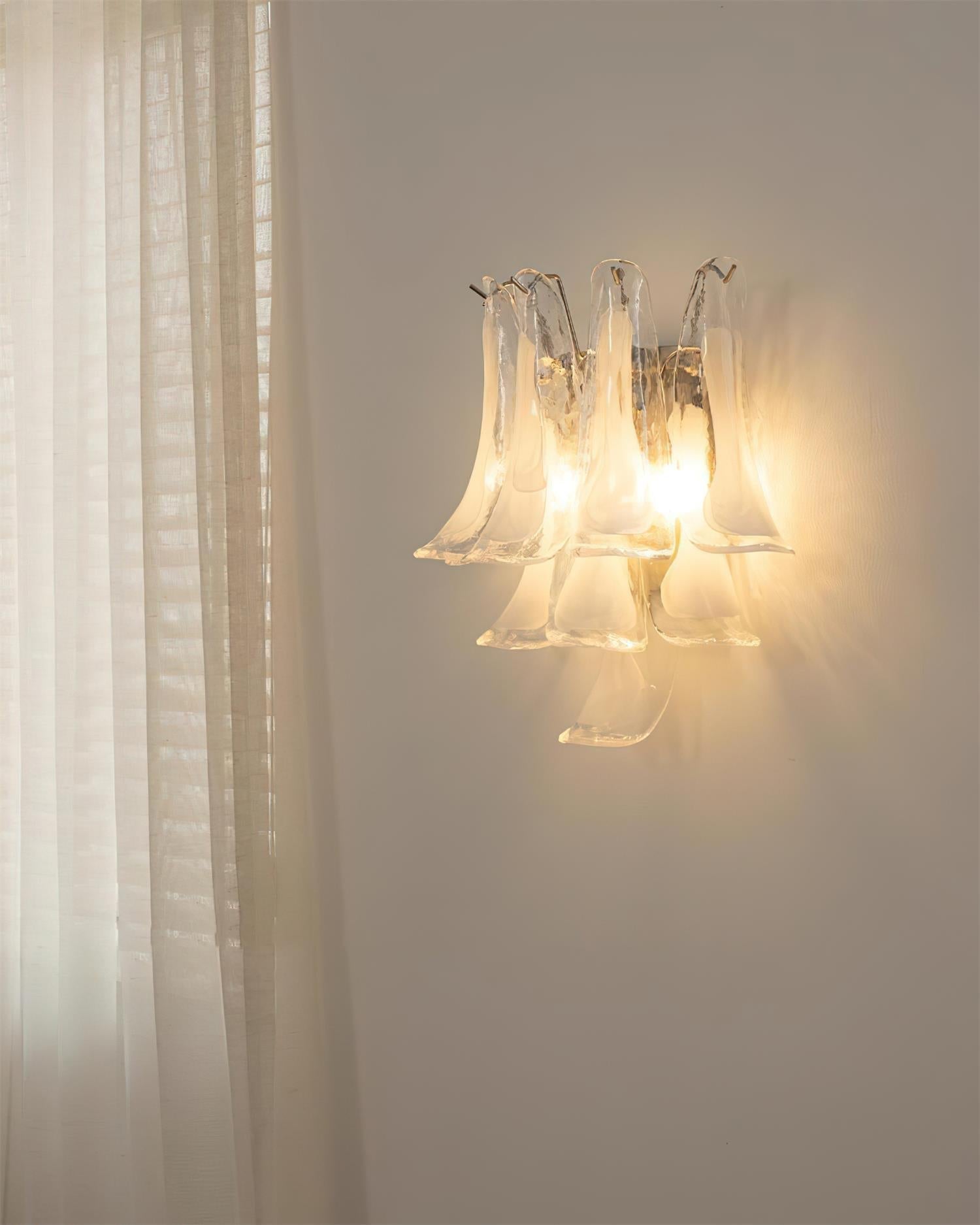 Alrinis Applique Murale Sculpturale Cascade de Pétales