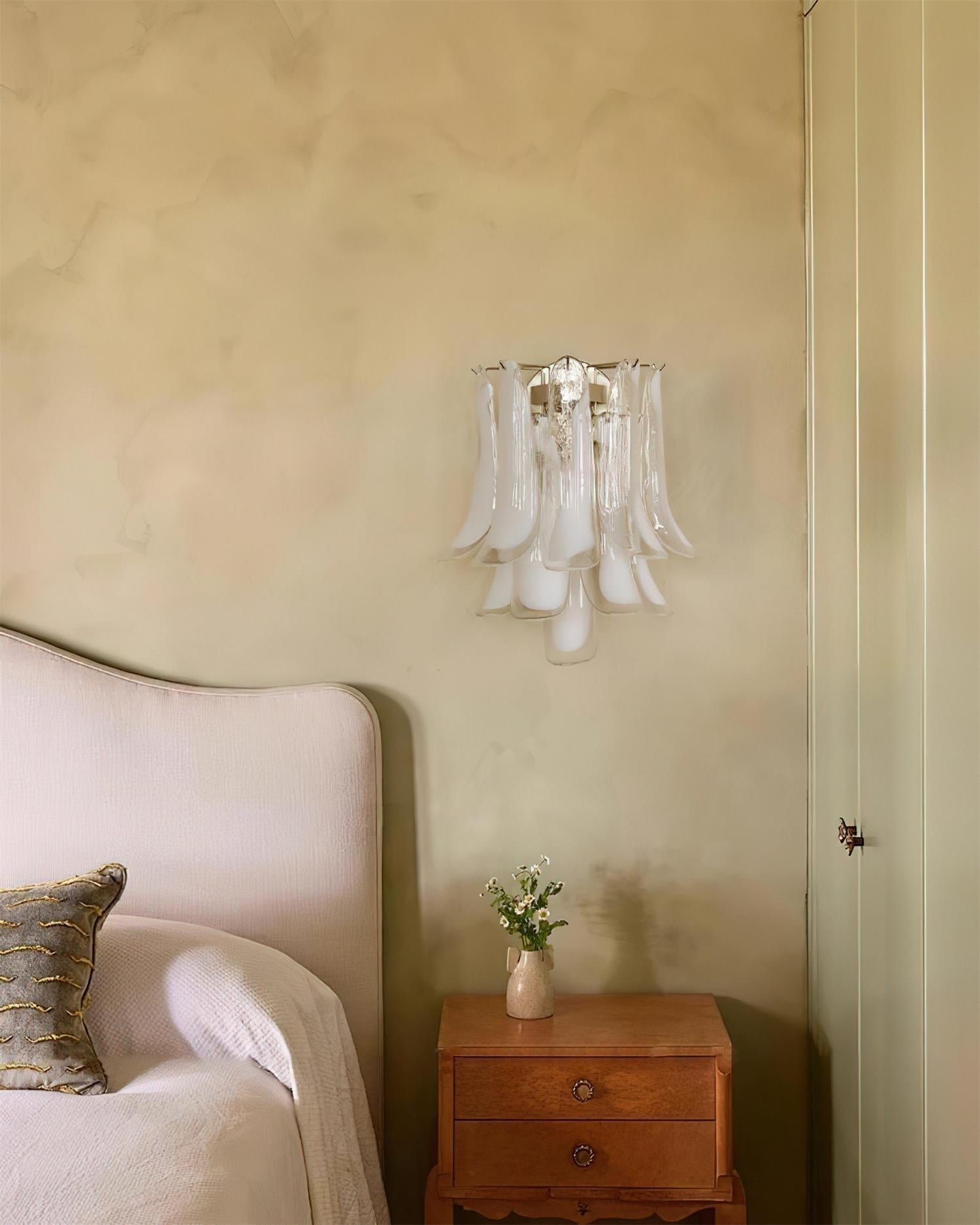 Alrinis Applique Murale Sculpturale Cascade de Pétales