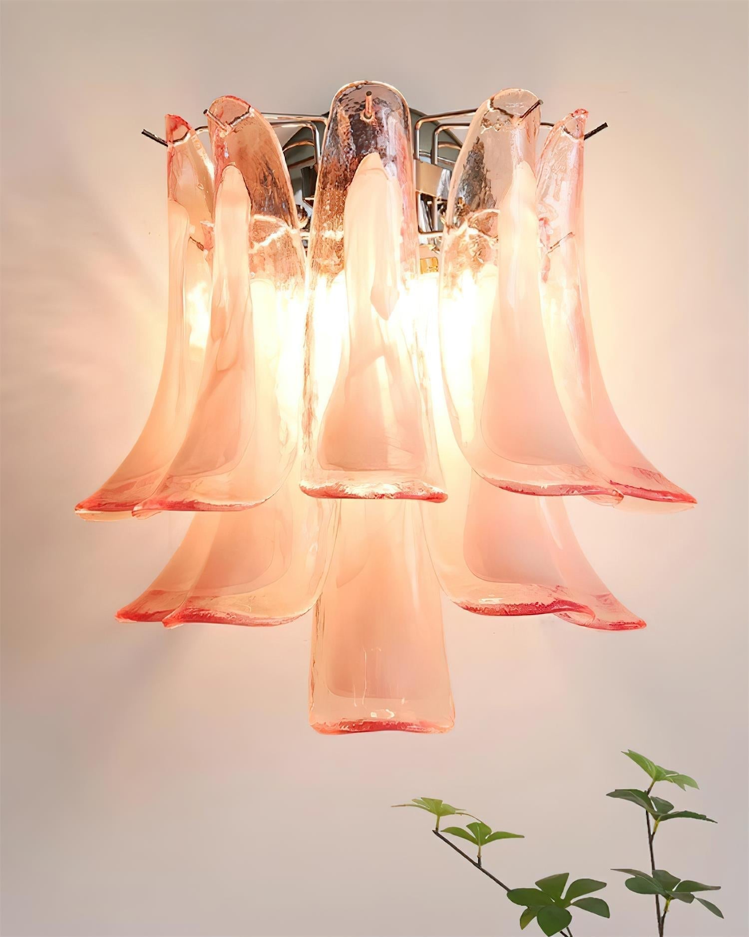 Alrinis Applique Murale Sculpturale Cascade de Pétales