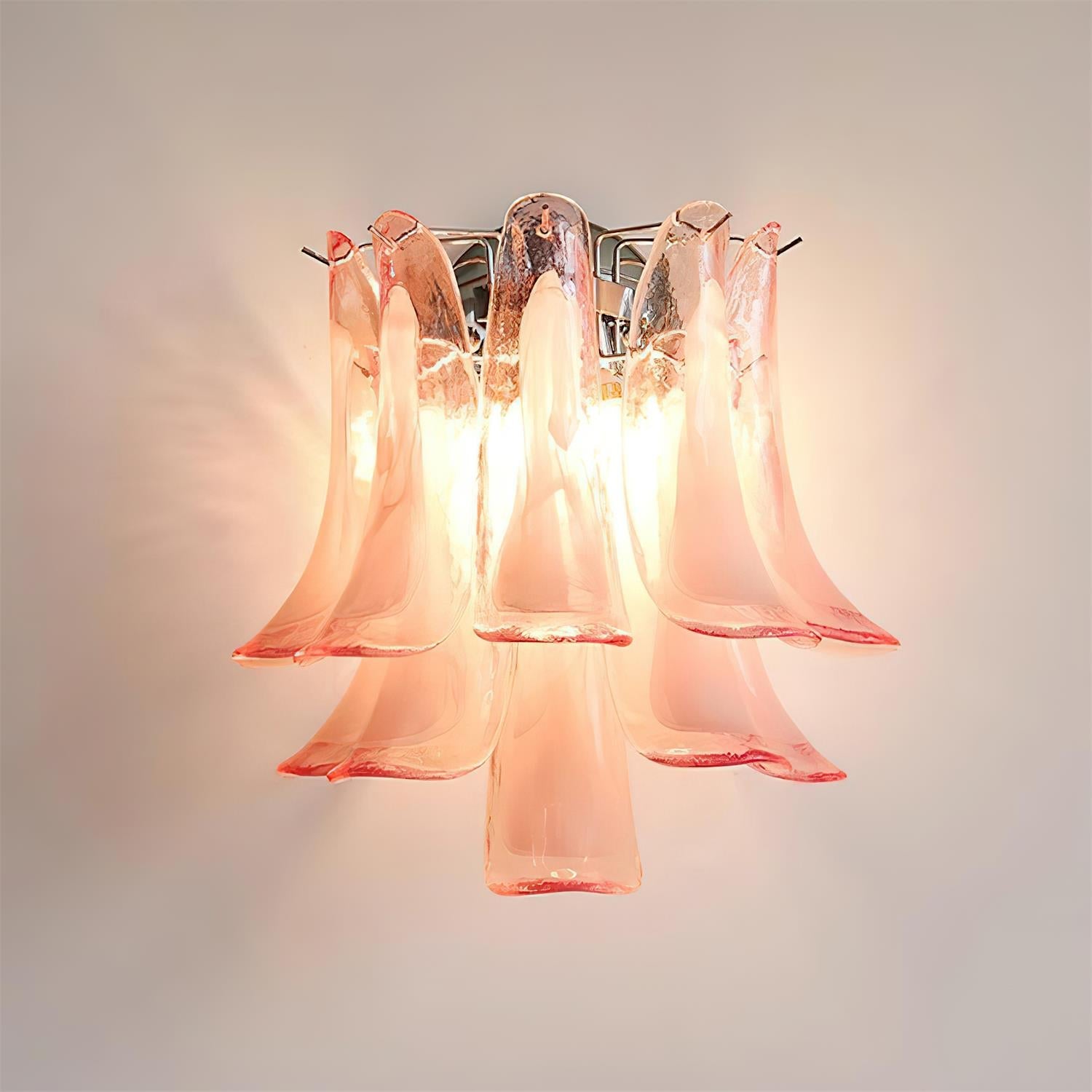 Alrinis Applique Murale Sculpturale Cascade de Pétales