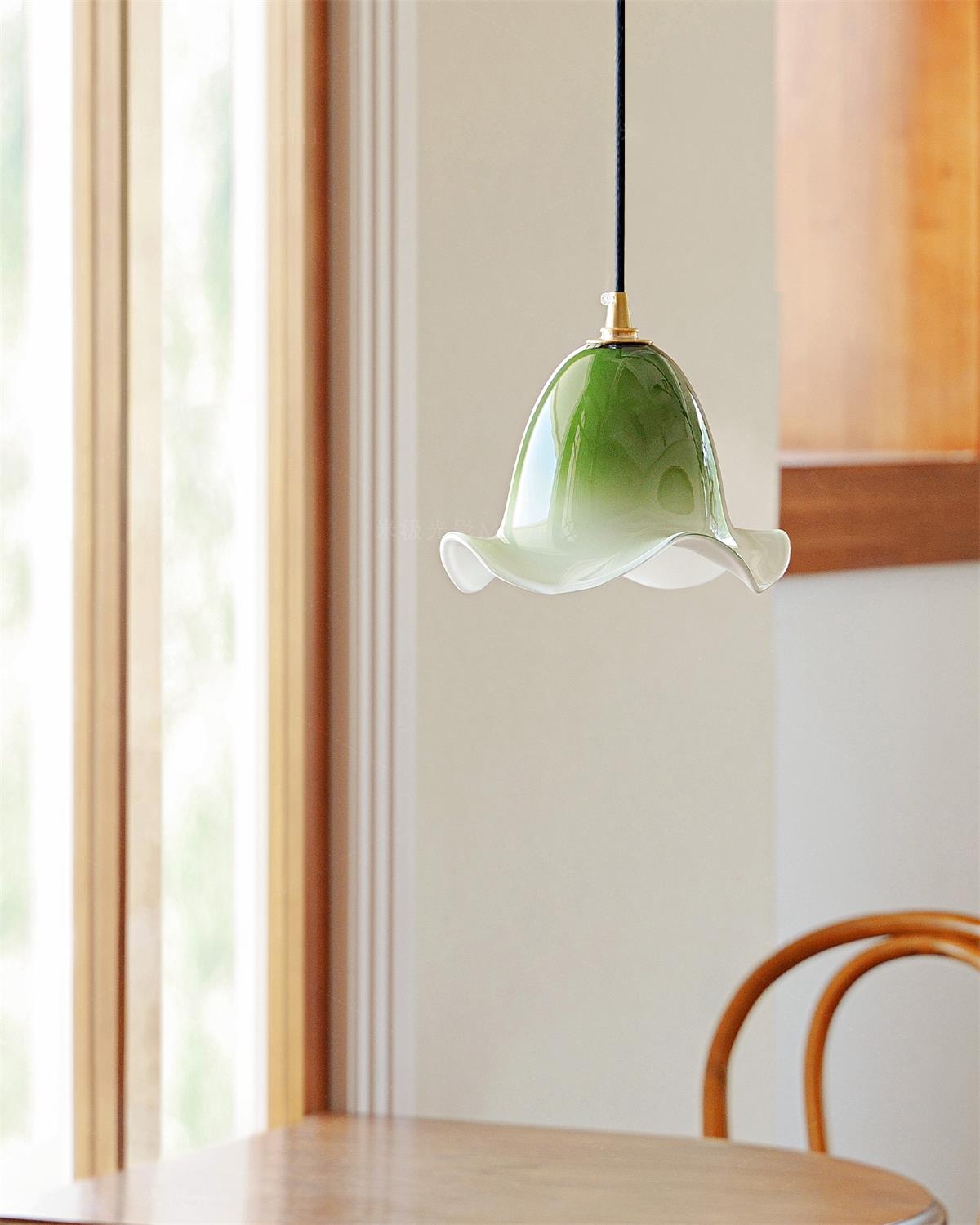 Aluna Suspension Abat-jour Courbé Organique