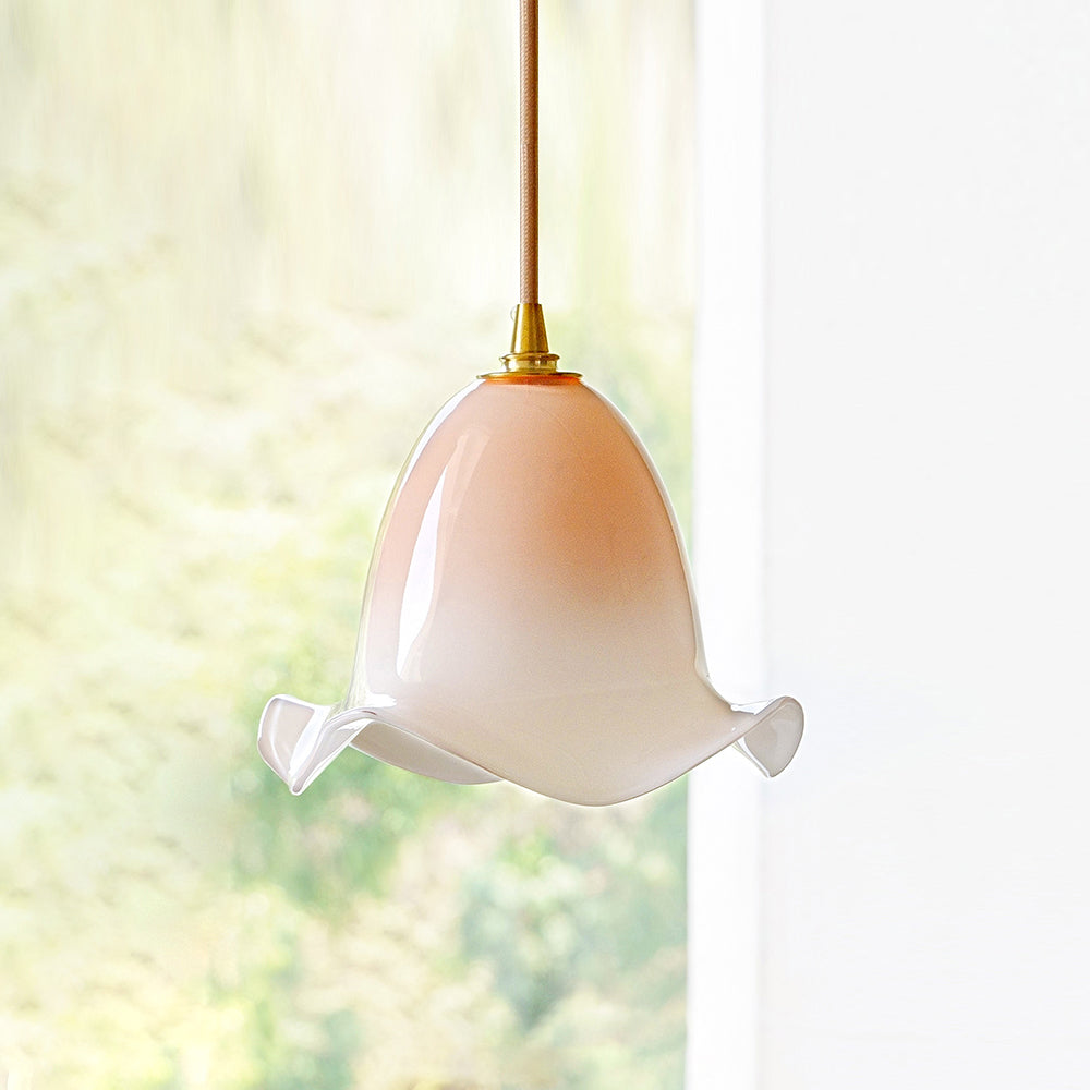 Aluna Suspension Abat-jour Courbé Organique