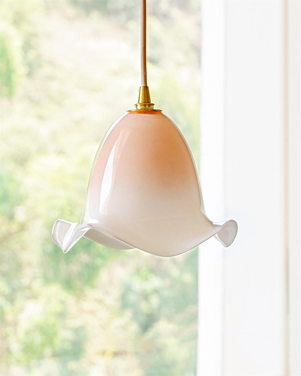 Aluna Suspension Abat-jour Courbé Organique