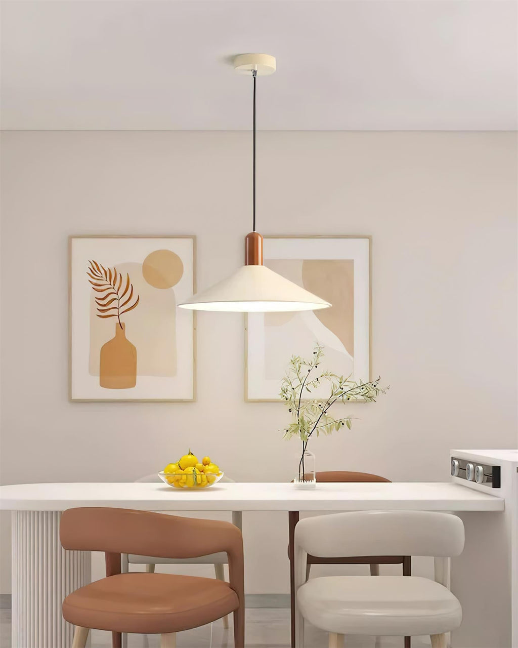 Suspension Aether Suspension LED Acrylique Minimaliste