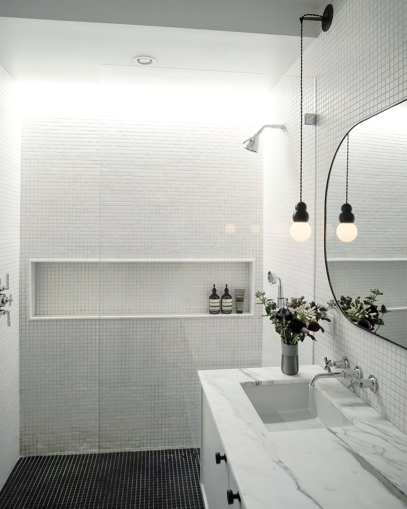 Adrion Série Boule Verre Luminaire Mural