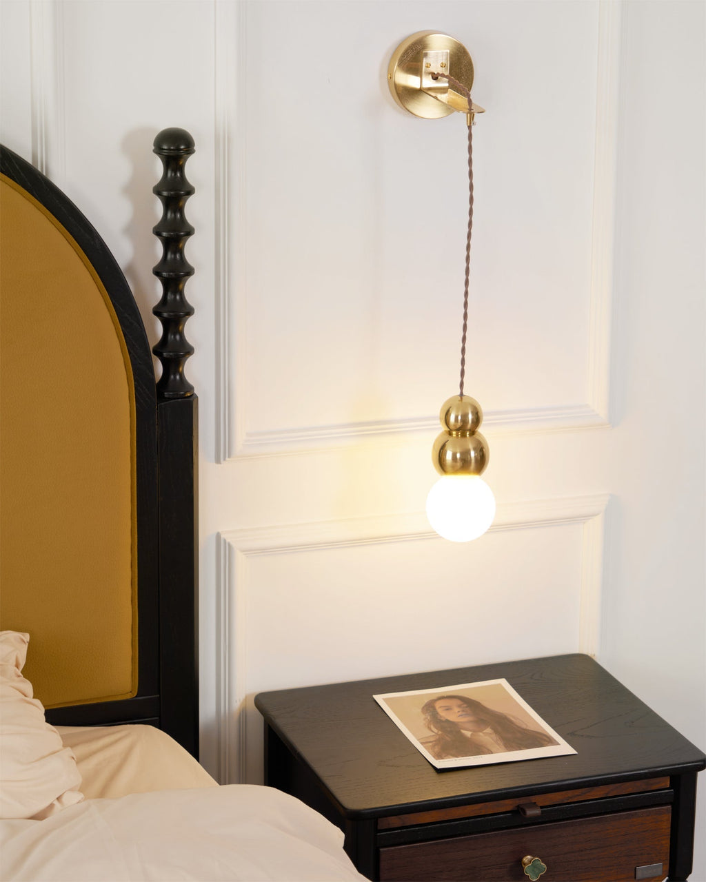 Adrion Série Boule Verre Luminaire Mural