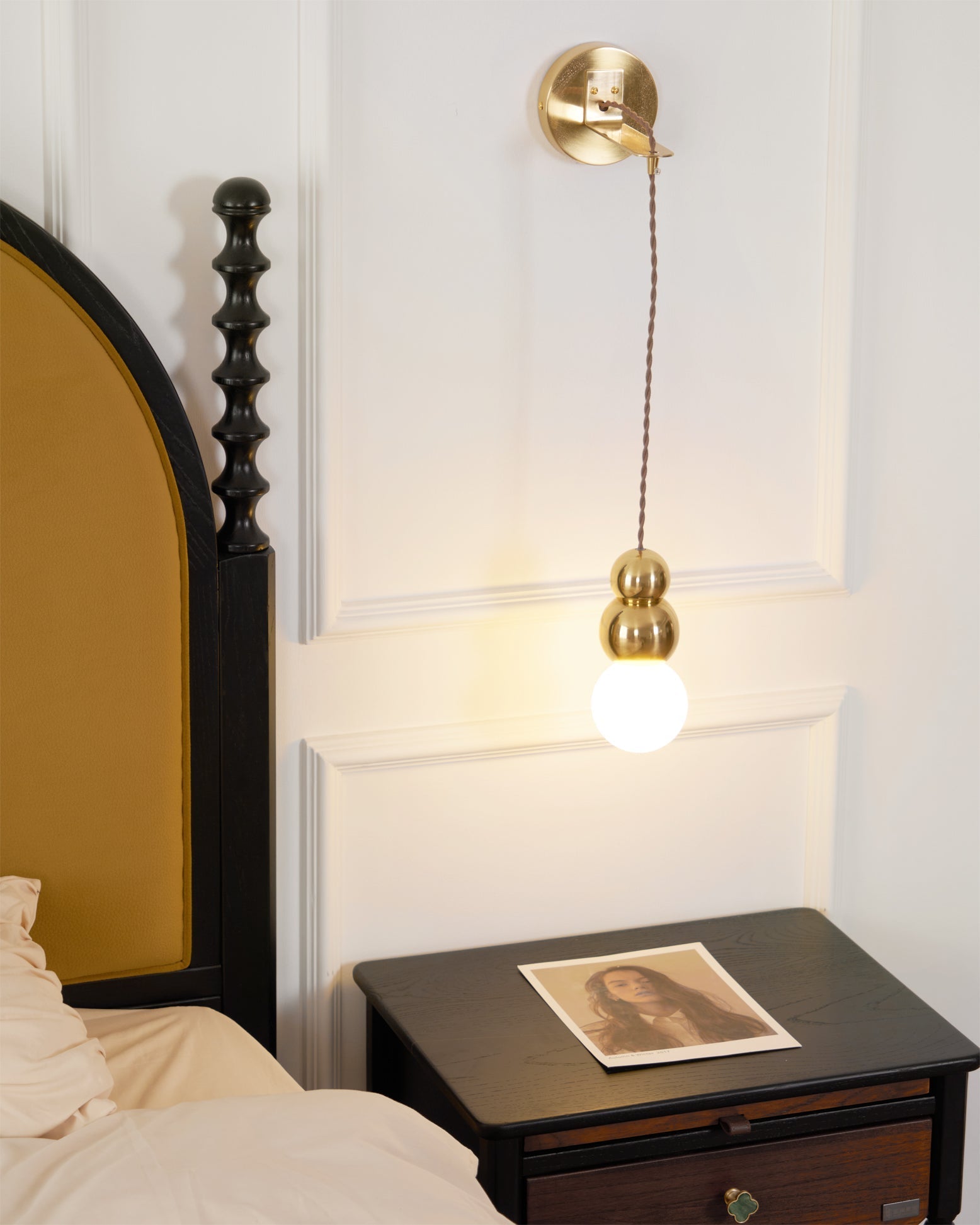 Adrion Série Boule Verre Luminaire Mural