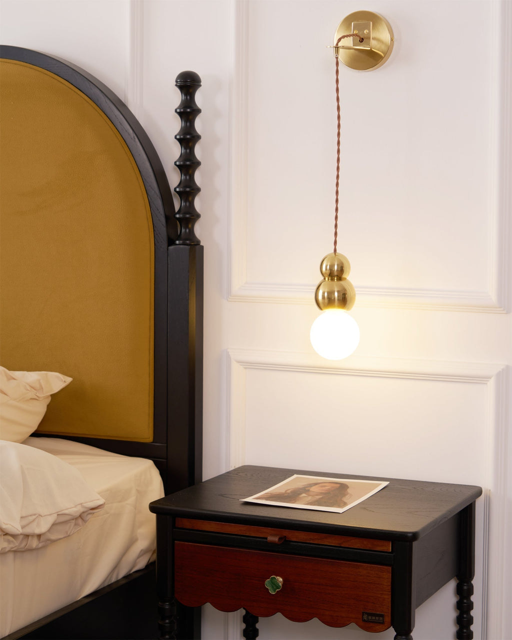 Adrion Série Boule Verre Luminaire Mural