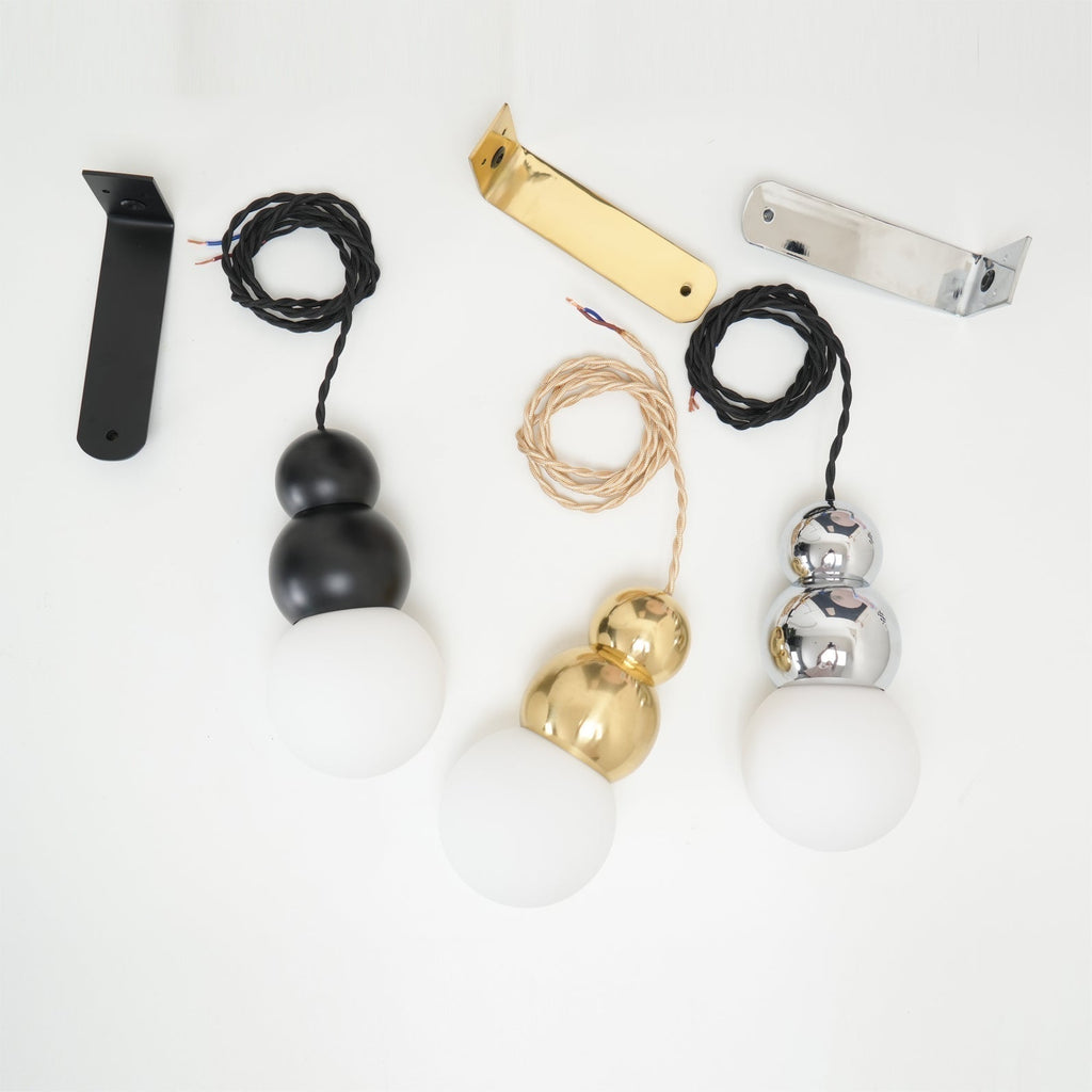 Adrion Série Boule Verre Luminaire Mural