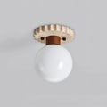 Luminaire en travertin Ritta Plafonnier Moderne En Travertin