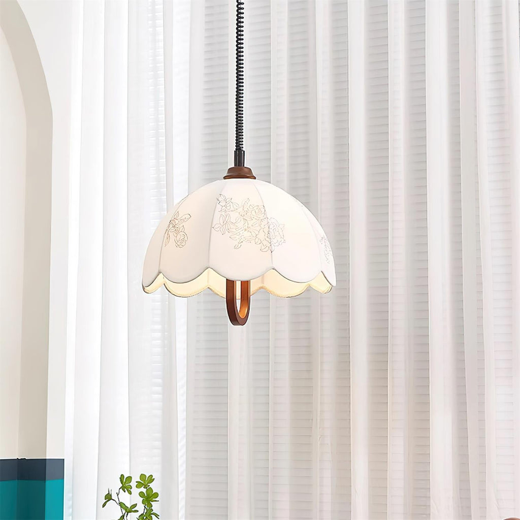 Suspension Rosetta Suspension en Tissu