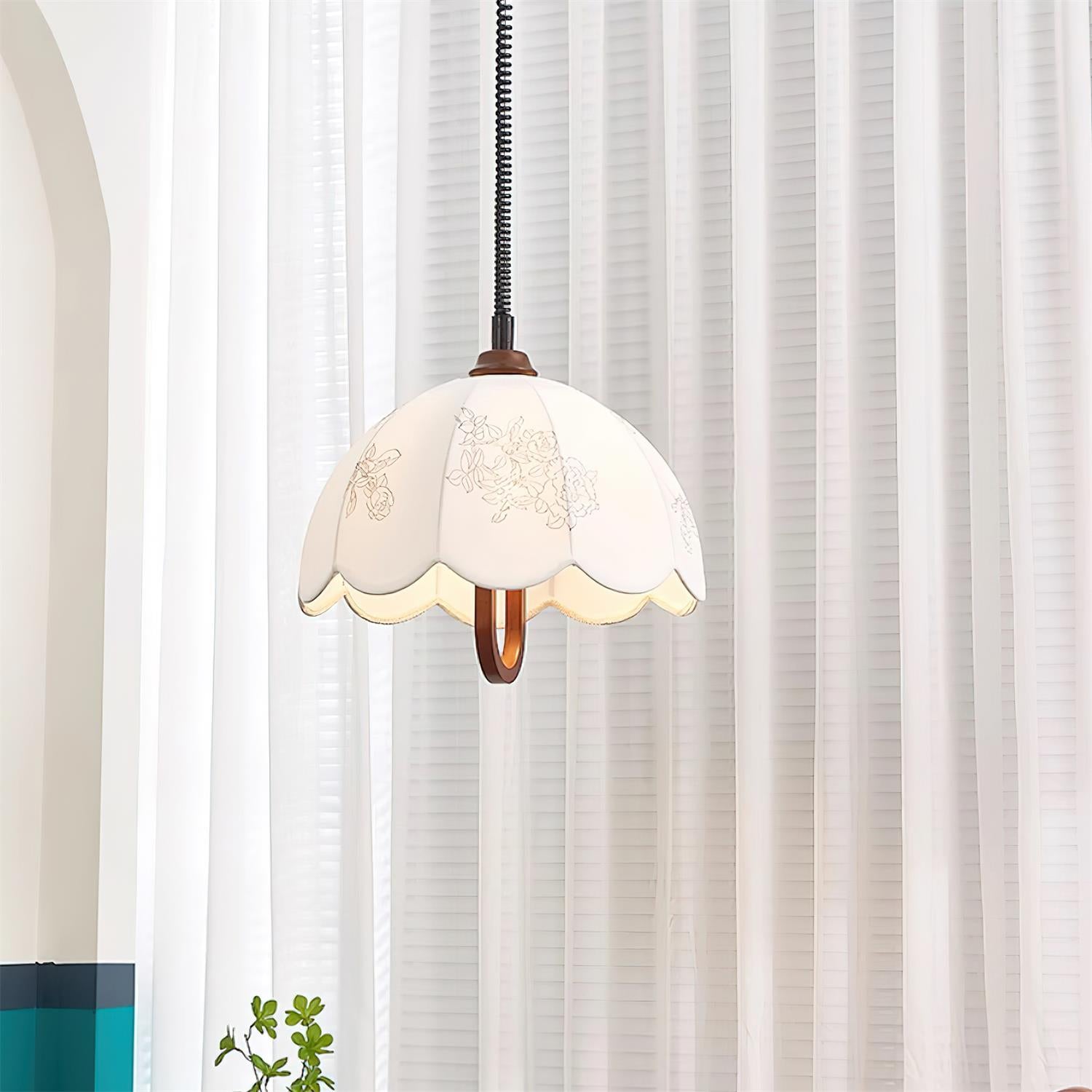 Suspension Rosetta Suspension en Tissu