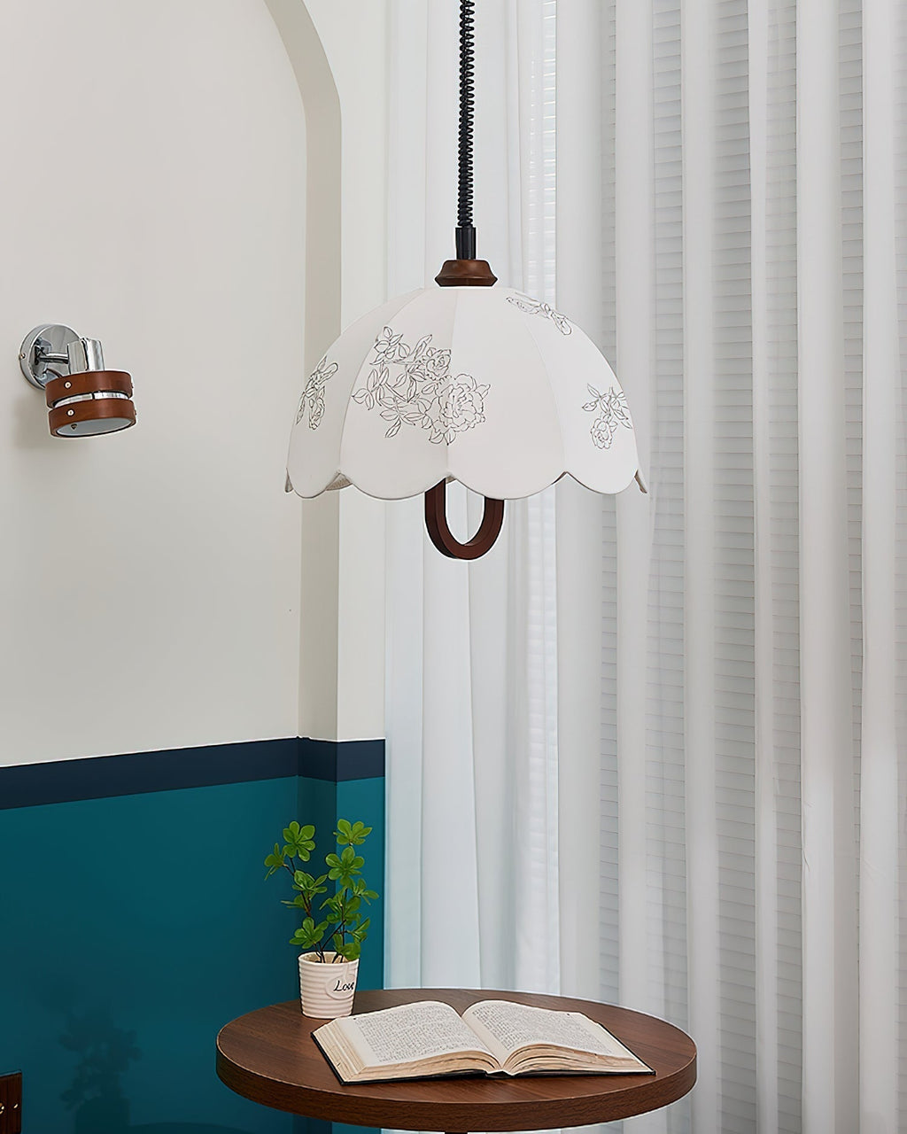 Suspension Rosetta Suspension en Tissu
